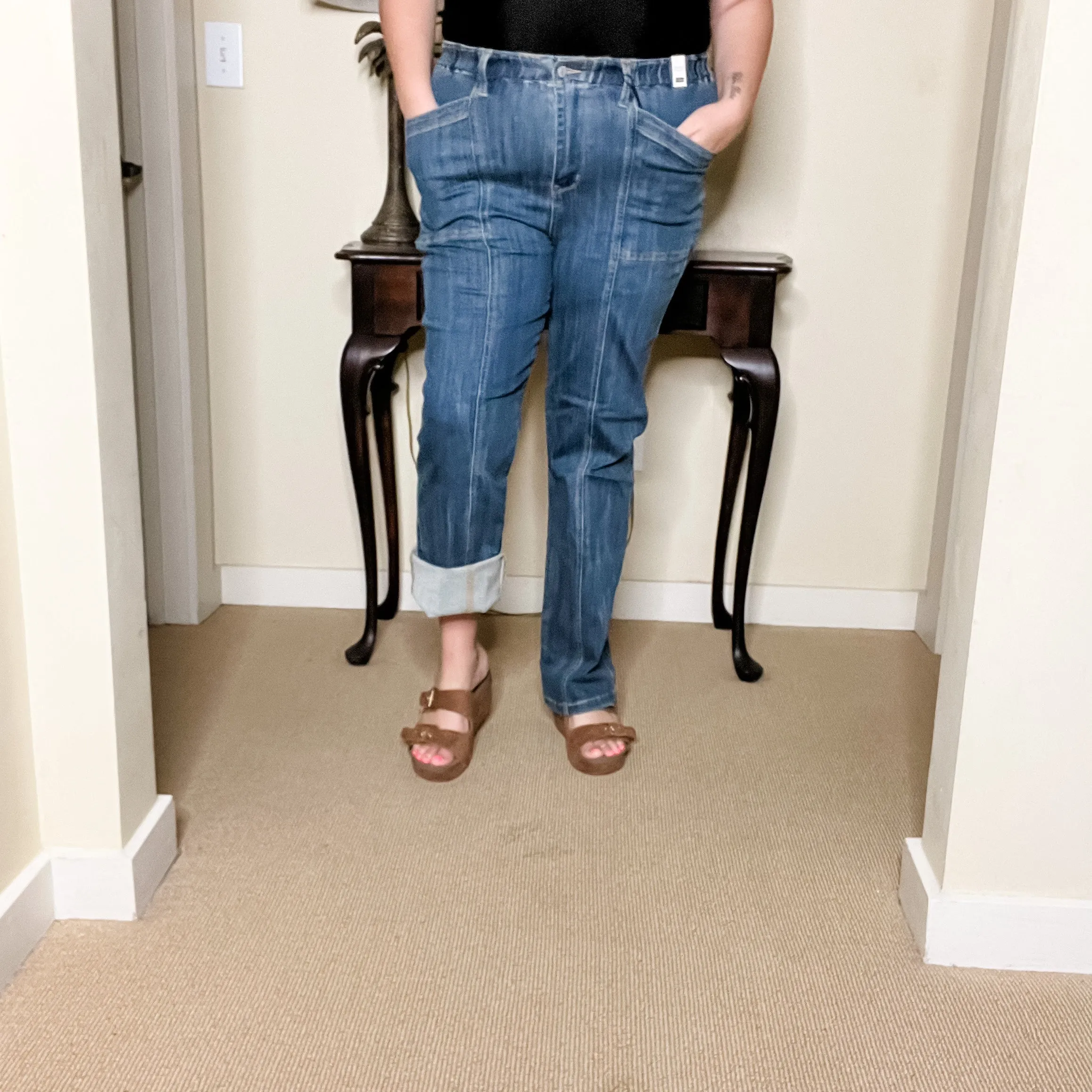 Judy Blue "Carry Me Away" Straight Leg Jeggings