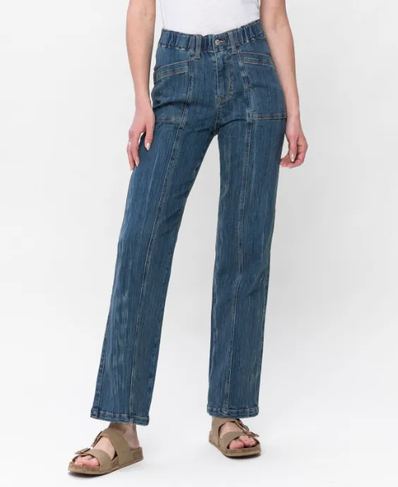 Judy Blue "Carry Me Away" Straight Leg Jeggings