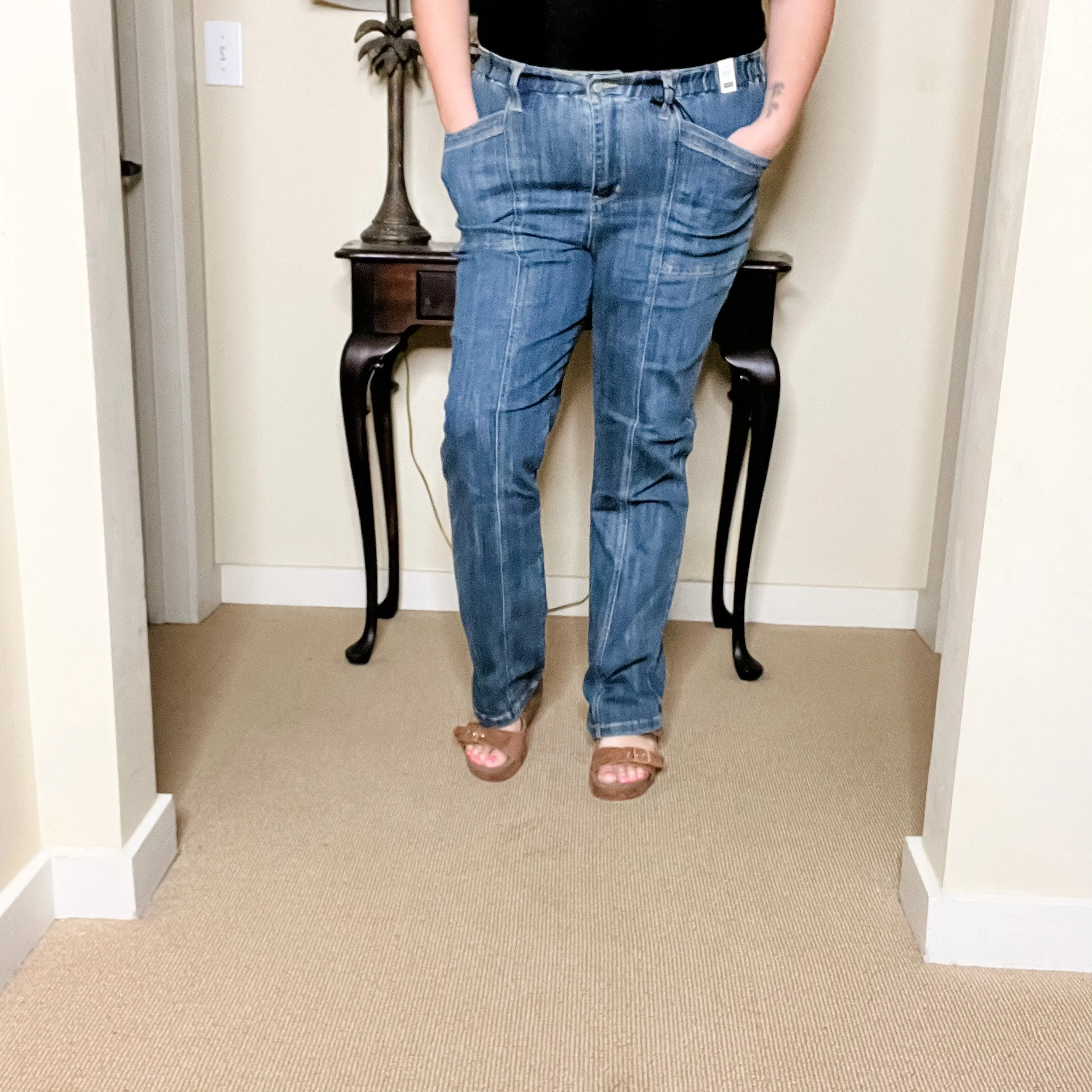 Judy Blue "Carry Me Away" Straight Leg Jeggings