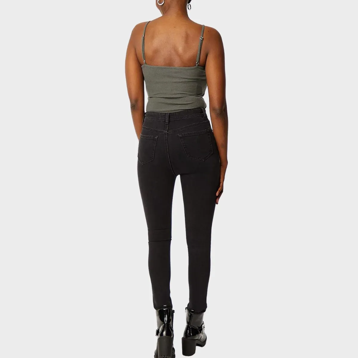 Ladies High Waist Jeggings