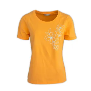 Ladies Puff Print T-Shirt