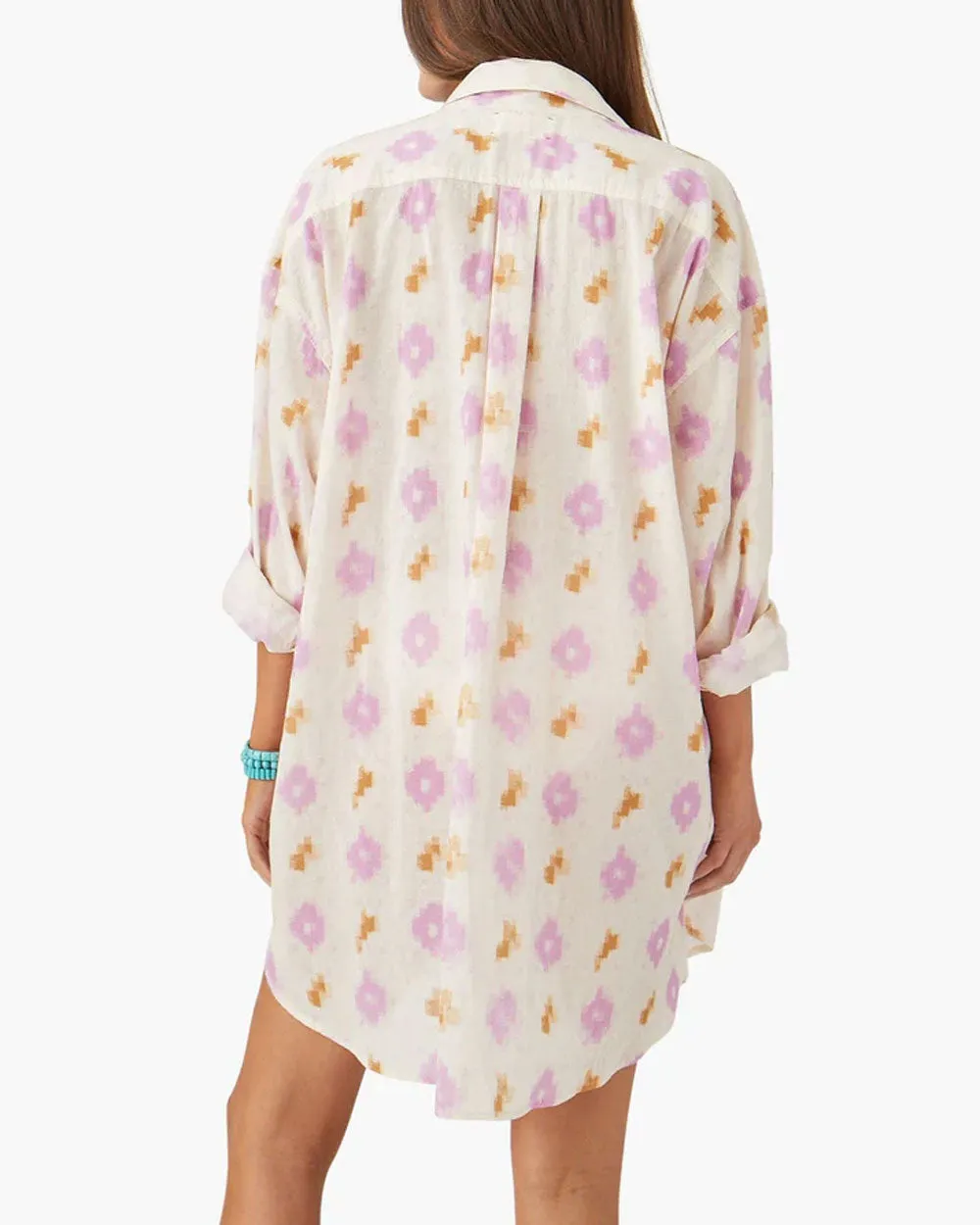 Lilac Ikat Roxy Mini Dress