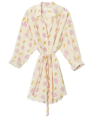 Lilac Ikat Roxy Mini Dress