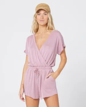 L*SPACE Dusty Rose Great Escape Romper