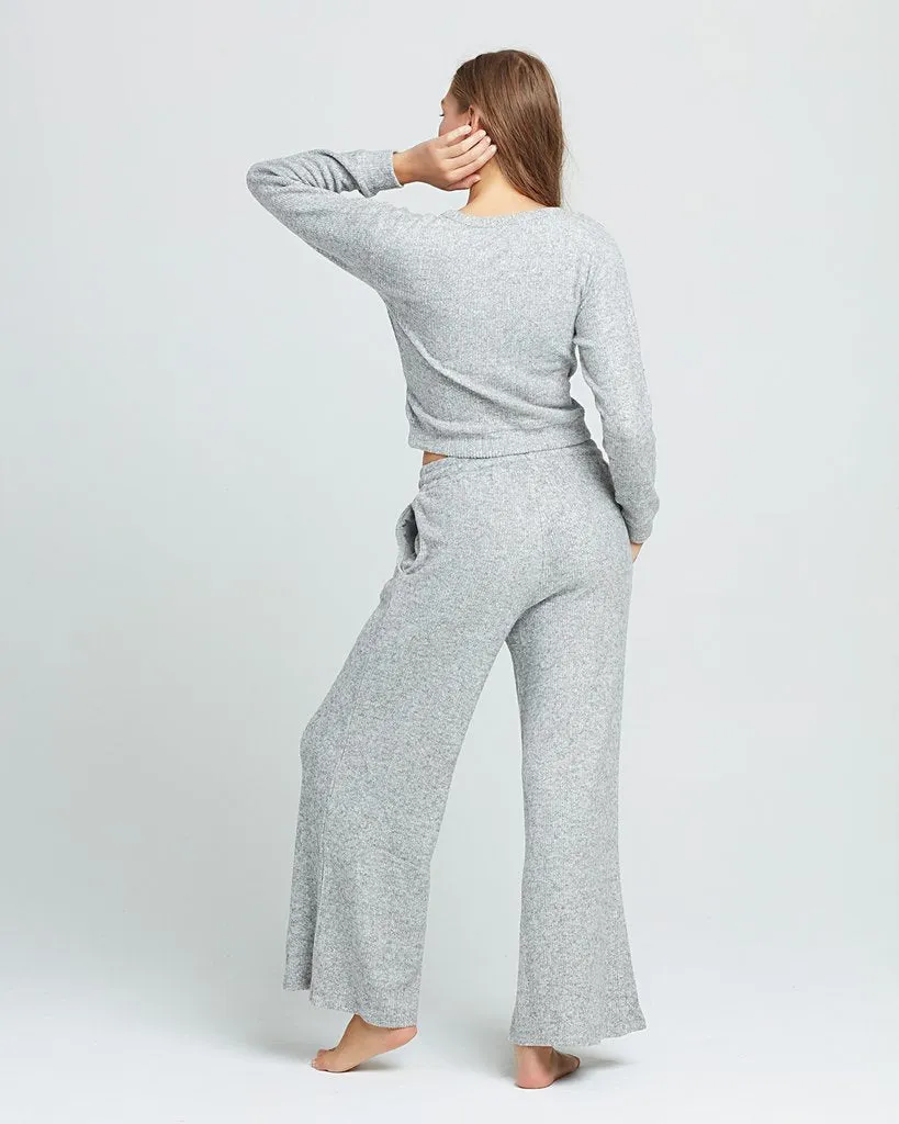 LSpace Heather Grey Lotta Loungin' Pant