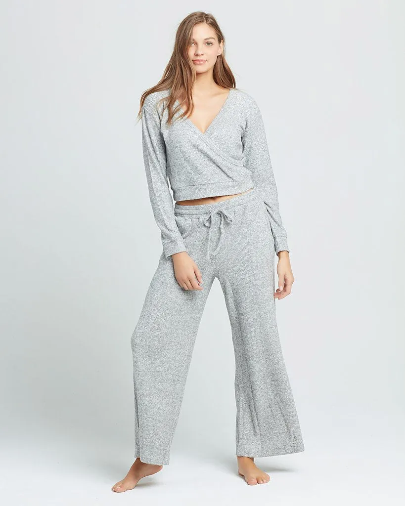 LSpace Heather Grey Lotta Loungin' Pant