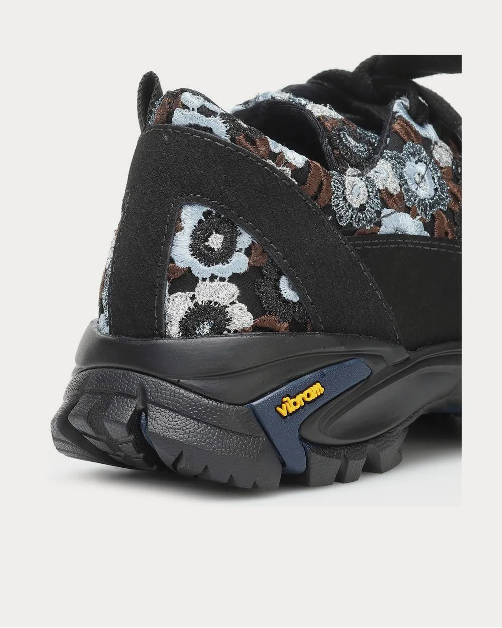 Macramè lace Brown Multi Low Top Sneakers