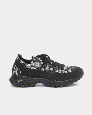 Macramè lace Brown Multi Low Top Sneakers