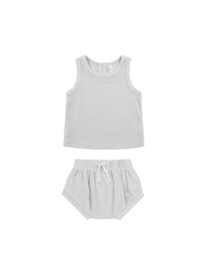Quincy Mae Cloud Terry Tank   Short Set