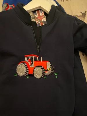 Red Tractor Sweatshirt