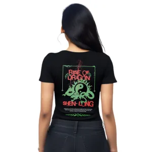 Rise of dragon Womens cotton printed T-shirt