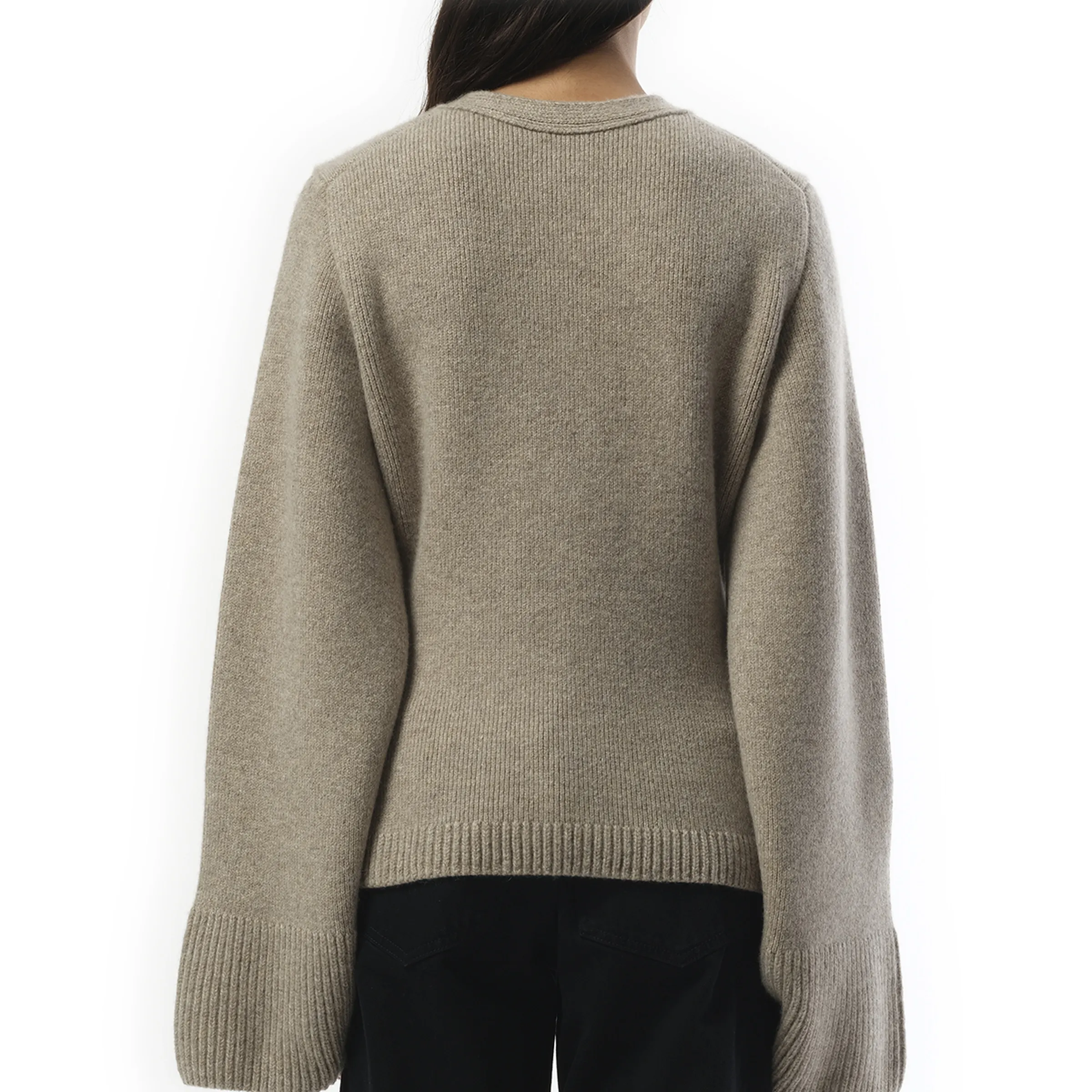Scarlet Cardigan in Sepia