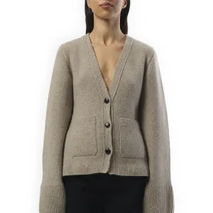 Scarlet Cardigan in Sepia