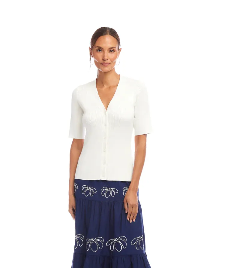 Short Sleeve Cardigan