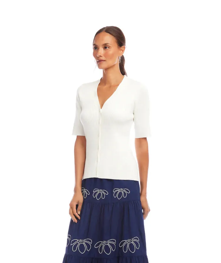 Short Sleeve Cardigan