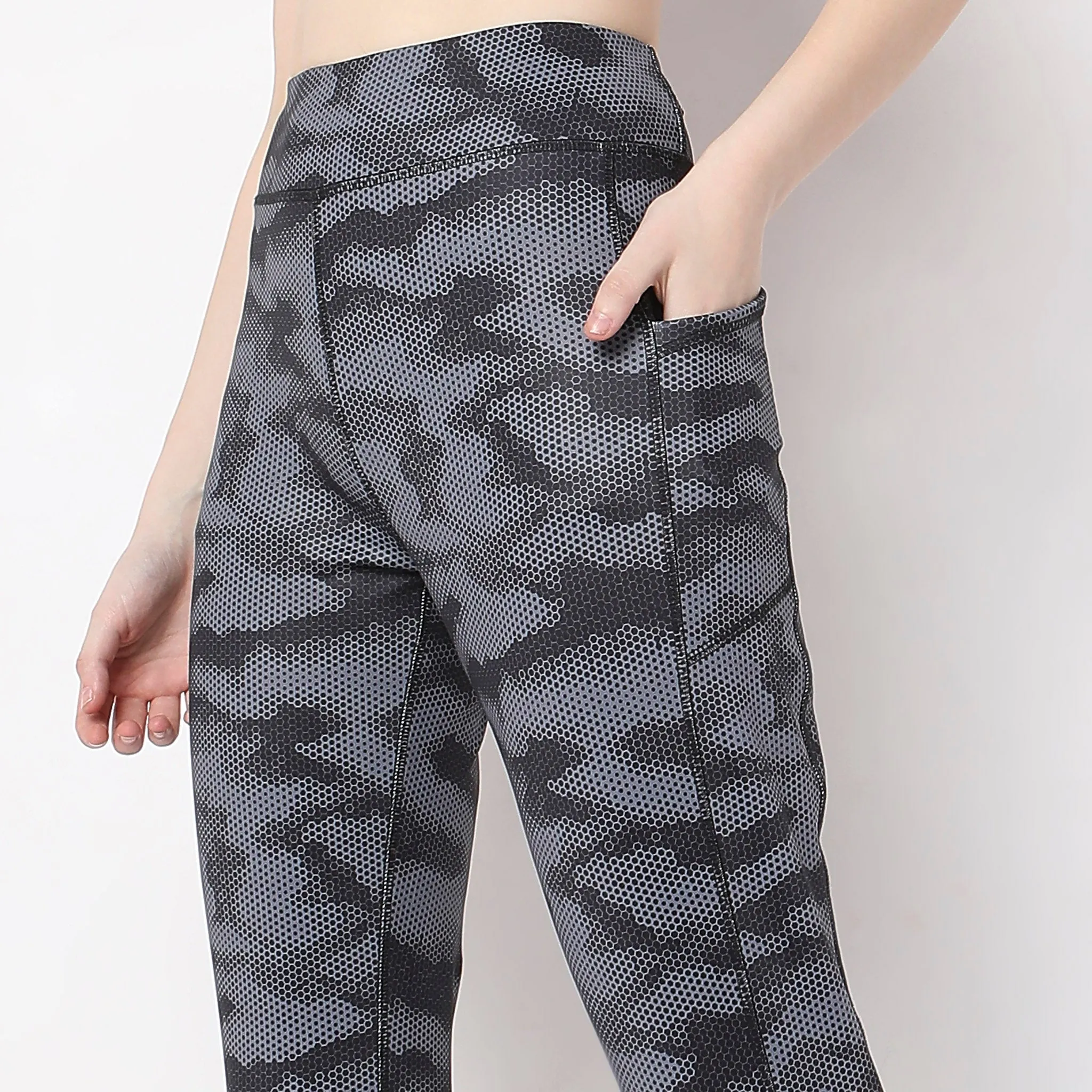 Slim Fit Abstract High Rise jeggings