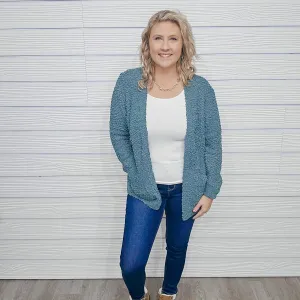 Stay Close To Me Popcorn Cardigan