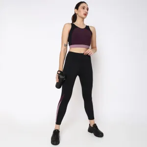 Straight Fit Solid High Rise jeggings