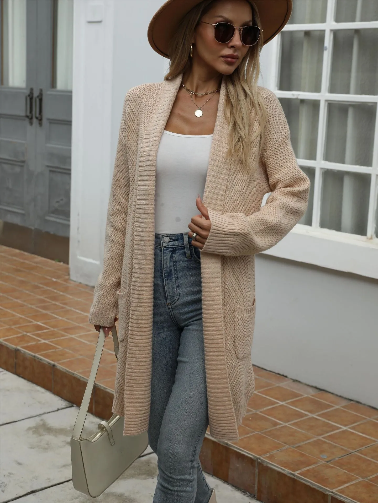 Versatile Long Knit Cardigan