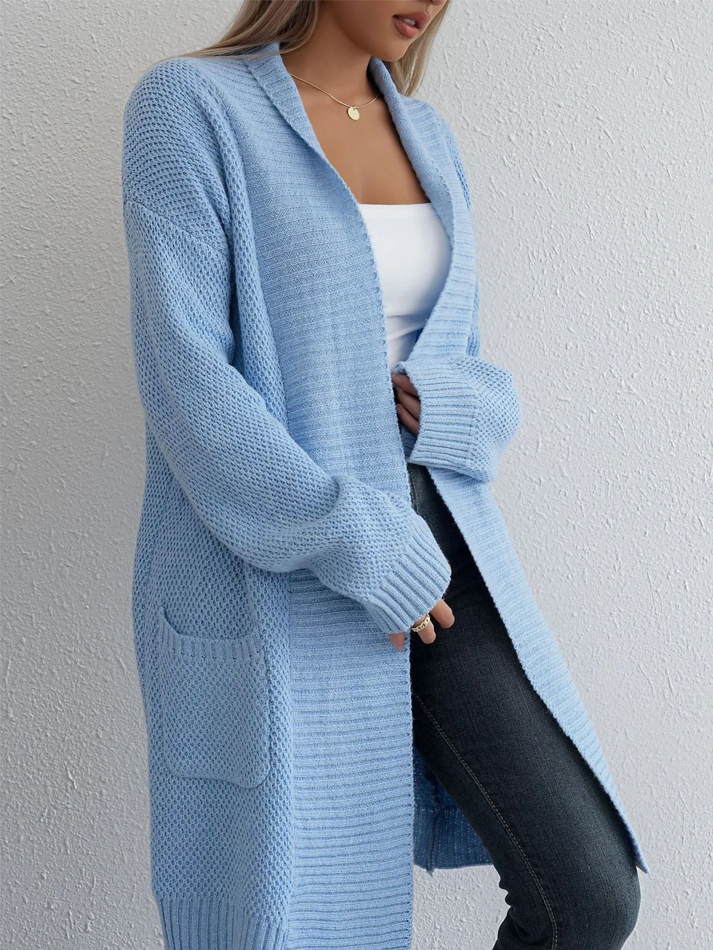 Versatile Long Knit Cardigan