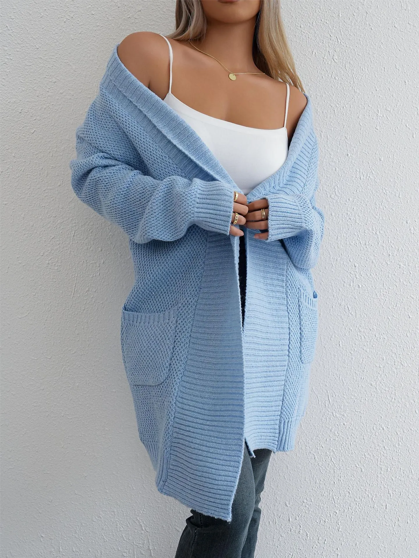 Versatile Long Knit Cardigan
