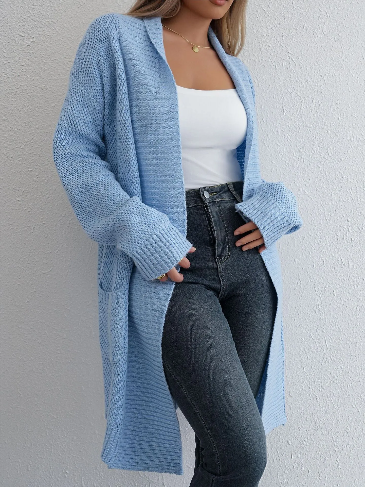 Versatile Long Knit Cardigan