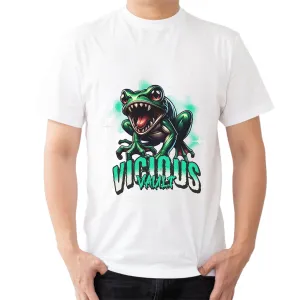Vicious Mens cotton printed T-shirt