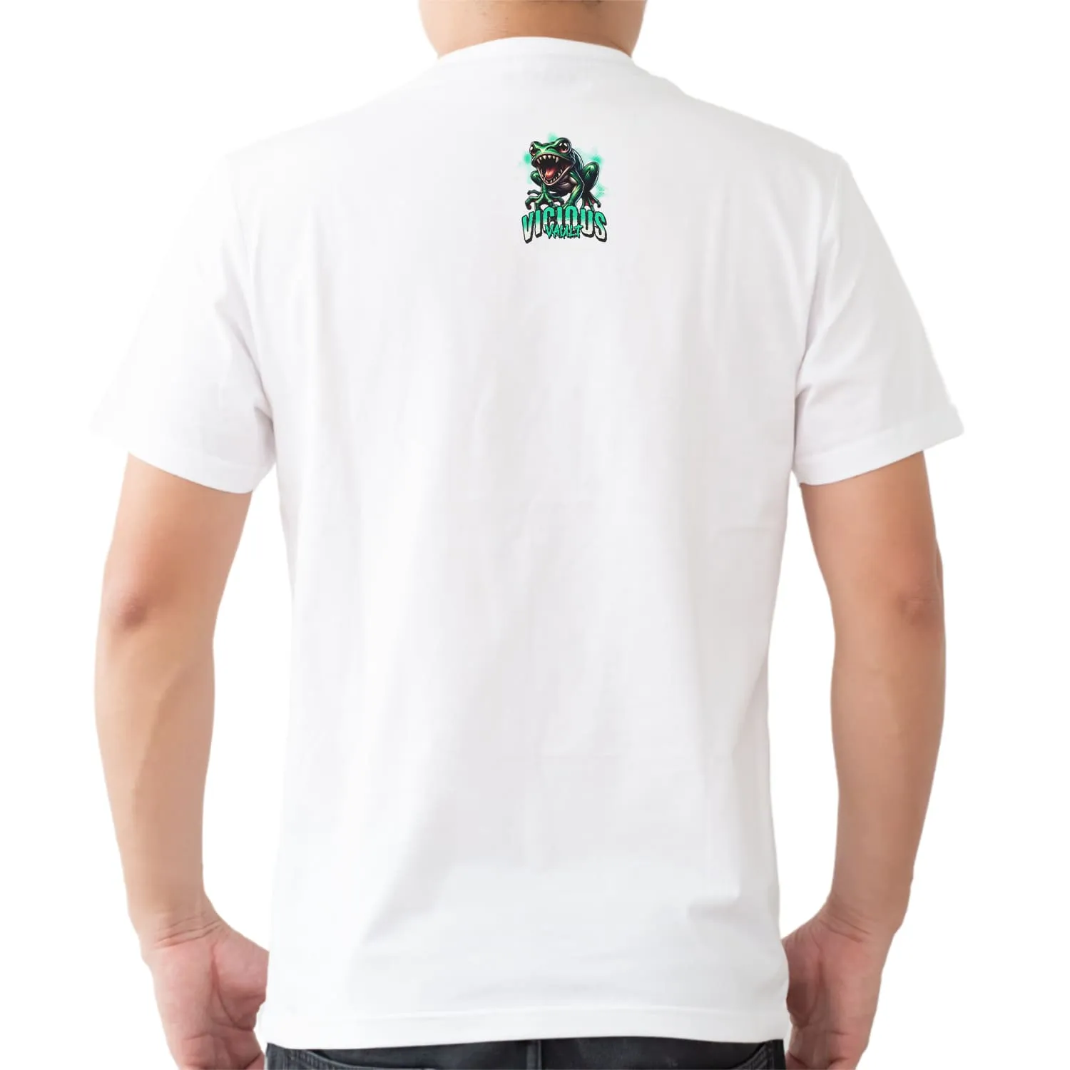 Vicious Mens cotton printed T-shirt