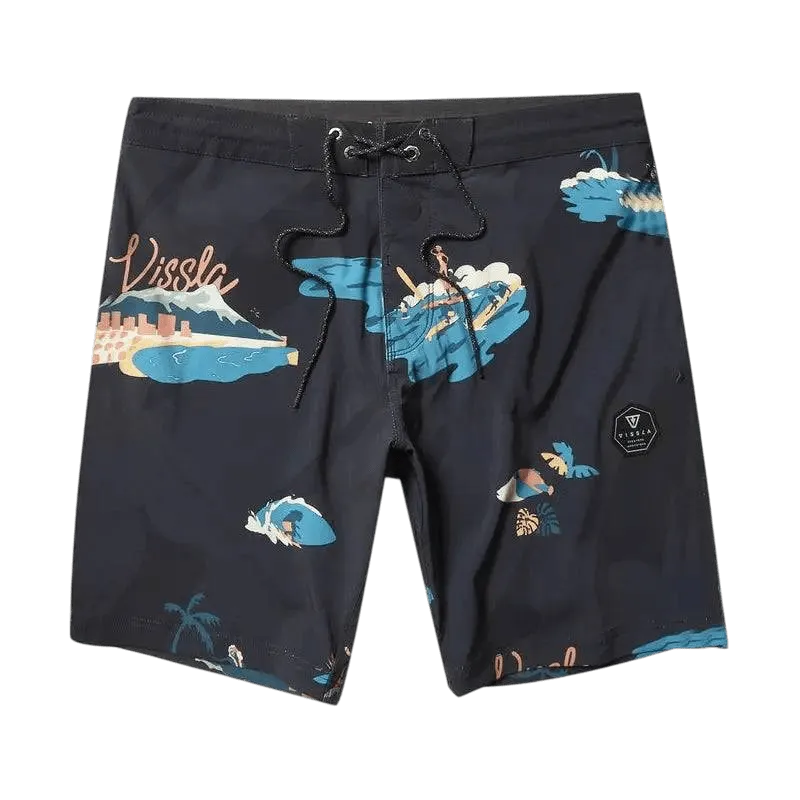 VISSLA Boardshorts Waikikooks 18.5" 30-34 Black